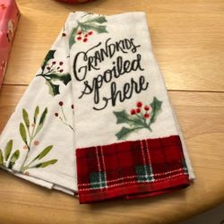 Christmas “Grandma “ Dish Towels