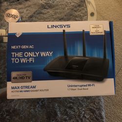 Like New  High -speed Router  Wi-fi Extender Linksys EA7300