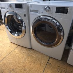 L/G Front Load Washer And Dryer Set Both Works Good 💯 👌 