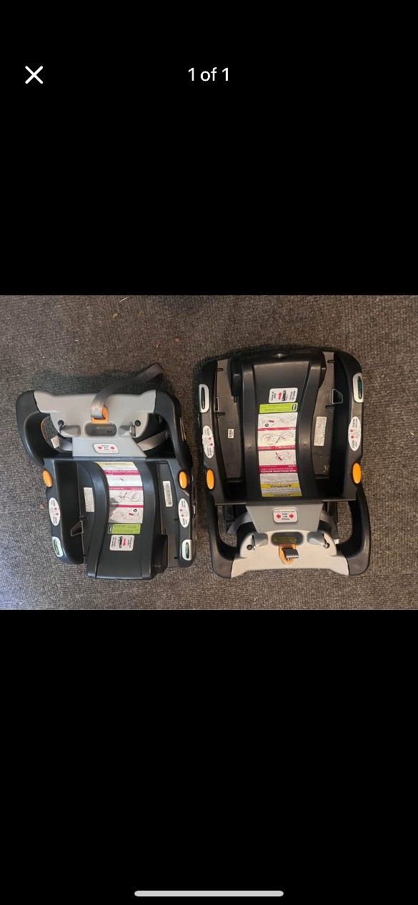 Chico Car Seat Base X 2