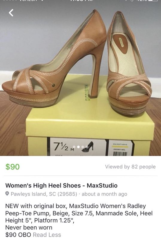High Heel Women’s MaxStudio Shoes