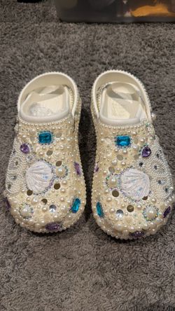 NEW Dazzling Mermaid slip on's