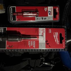 Milwaukee 3/8 Arbor and Diamond 1/2  In Drill But