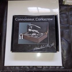 Connoisseur Corkscrew Deluxe Wood Box Set
