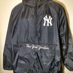 New York Yankees Windbreaker Hoodie Womens