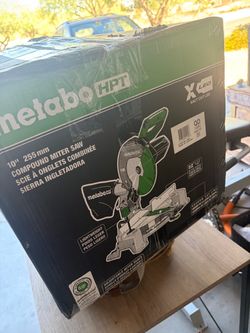 Metabo HPT 10-Inch Compound Miter Saw