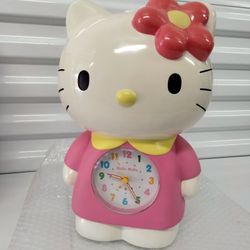 Vintage Hello Kitty 12" Alarm Clock