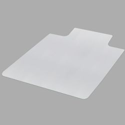ZENY 48” x 36” Clear PVC Office Desk Chair Mat for Wooden Floors with Edge
