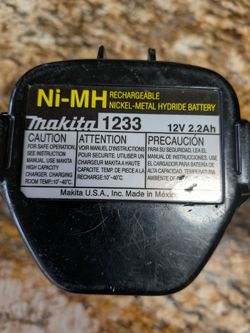 makita 12 volte battery