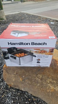 Hamilton Beach Professional-Style Triple Basket Deep Fryer (Model 35034G)