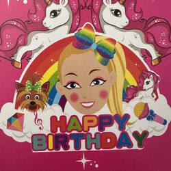 Jojo Siwa Birthday Banner