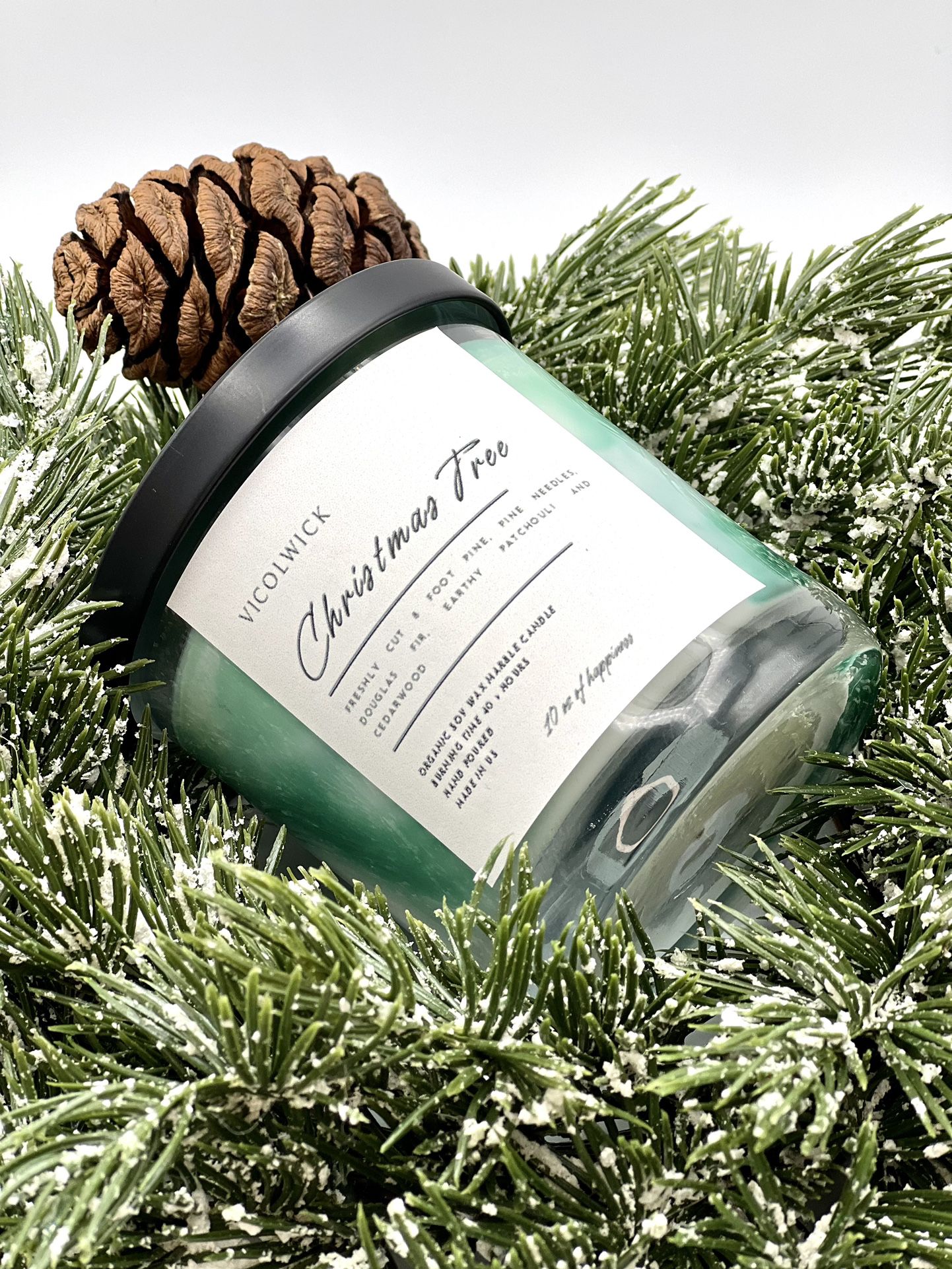Christmas Tree Premium Scent Soy Candle