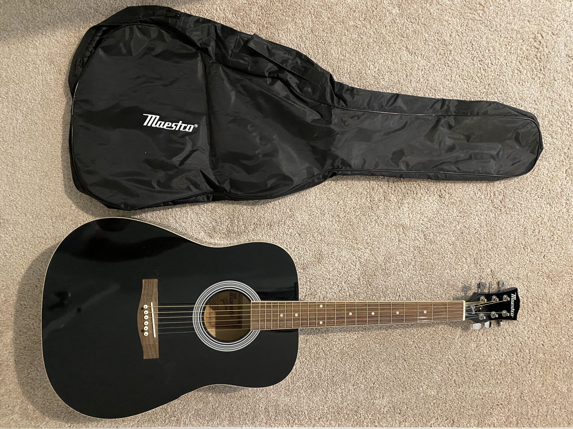 Gibson Maestro Acoustic Guitar with Case