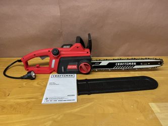 Excellent Condition  CRAFTSMAN 16-in Corded Electric 12.0 Amp Chainsaw