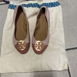 Tory Burch Women’s Minnie Cap Size 5.5 