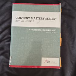 Content Mastery Series Review Module ,Fundamentals for Nursing Edition 9