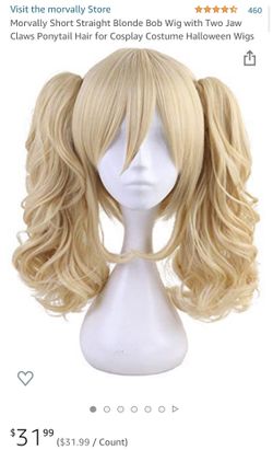 BLONDE PONYTAILS WIG