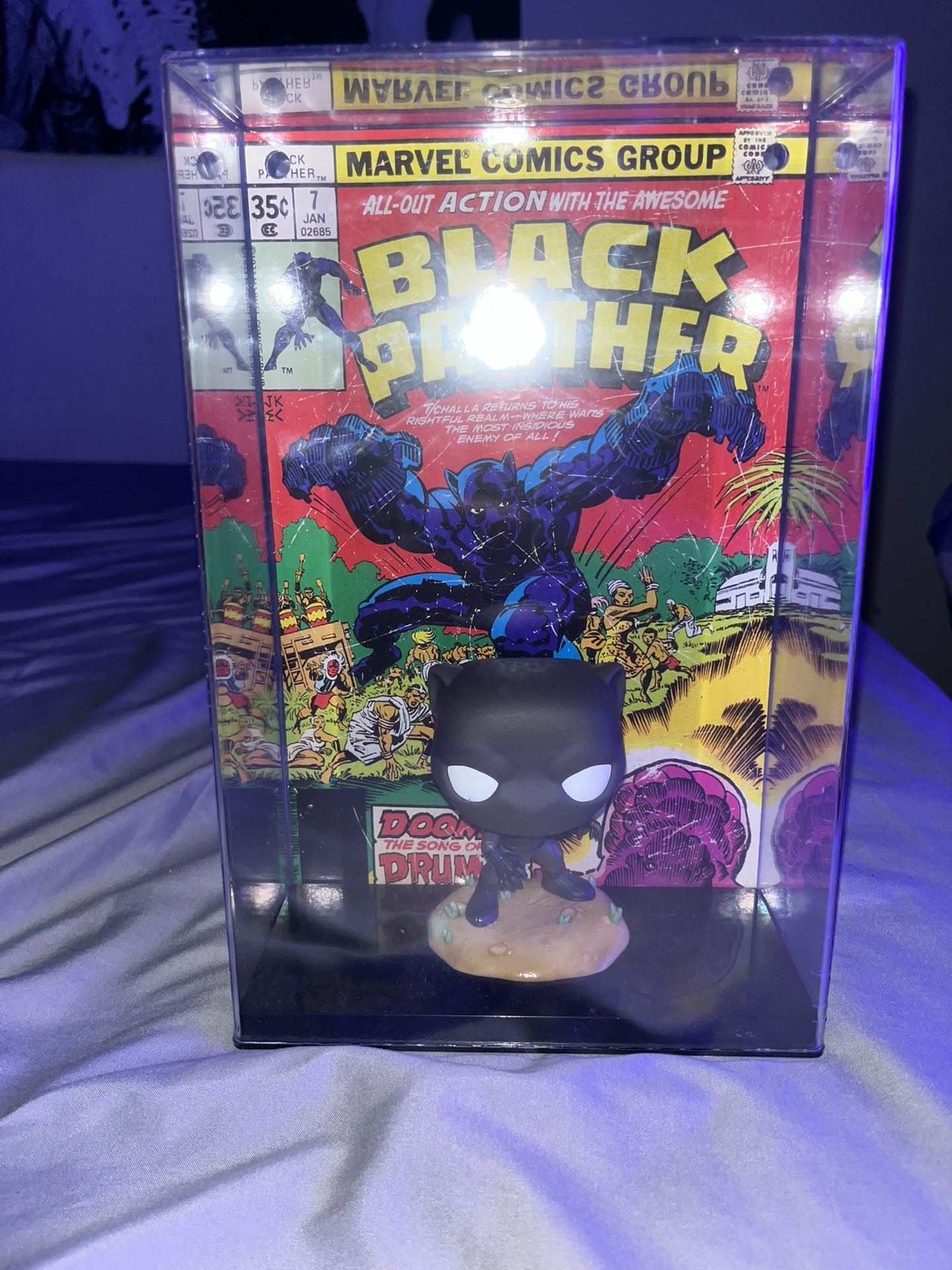 Funko Pop Marvel Comic Cover Black Panther