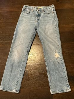 Women’s Levi’s Premium Wedgie Straight Jeans – W25 L26 1685