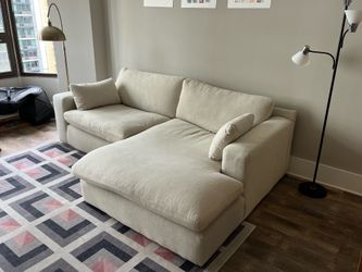 Deep seated couch