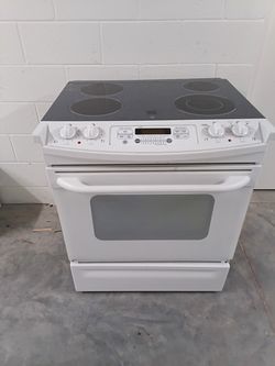 White stove