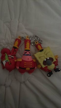 SpongeBob Marching Band Keychains