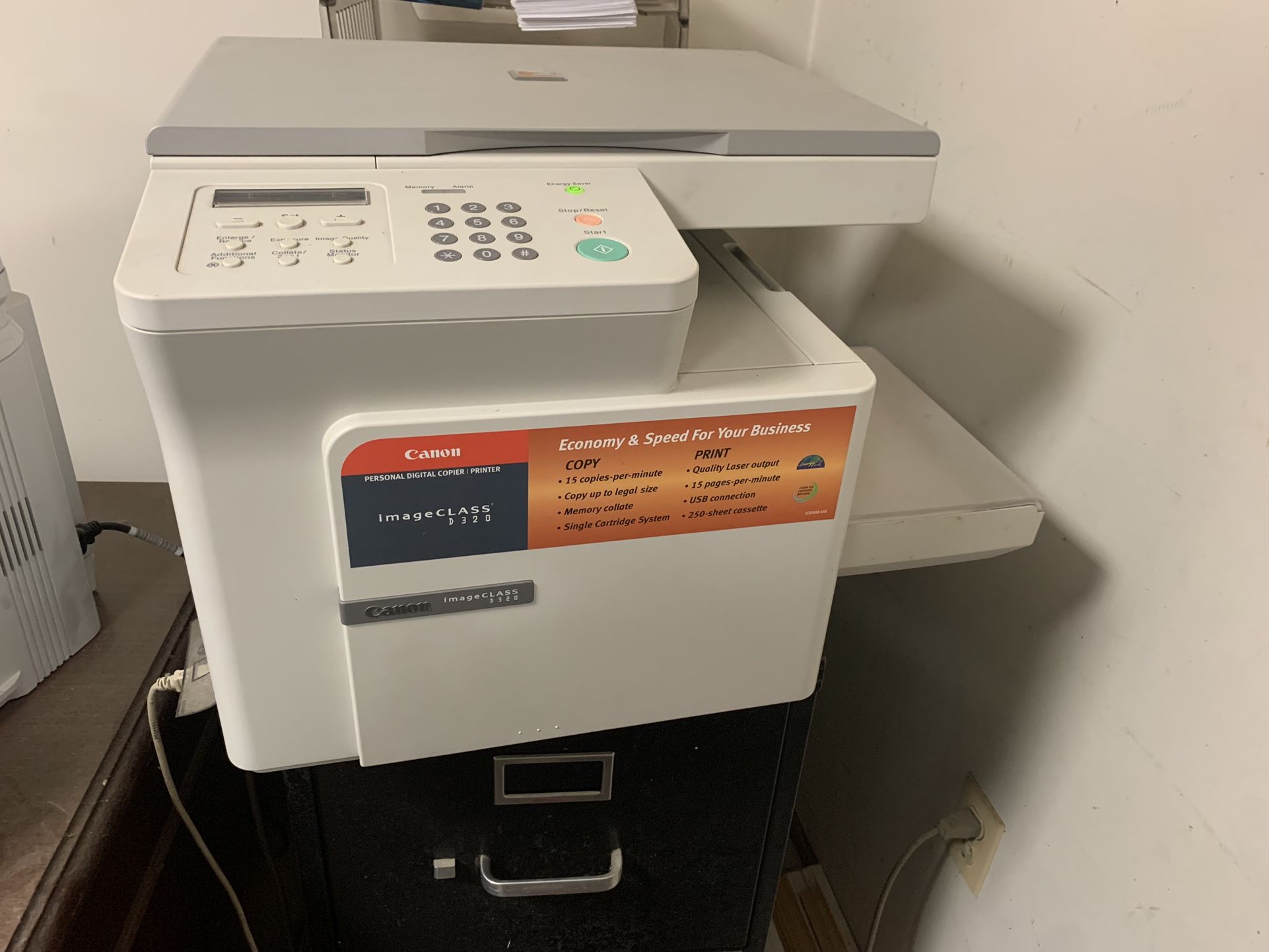 Canon Imageclass D320 Copier And Printer