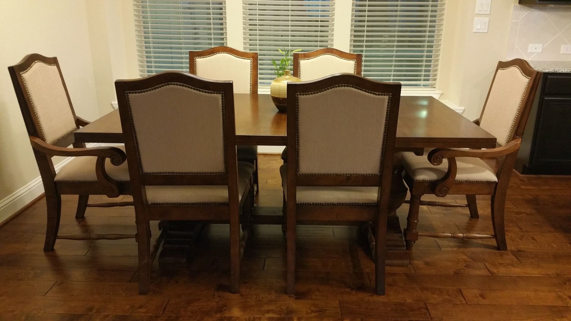 Solid Wood Dining Table Set