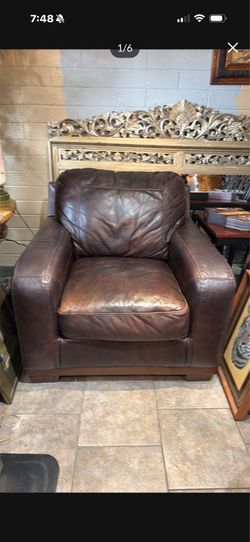 Leather Club Chair