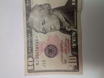 Low serial star note