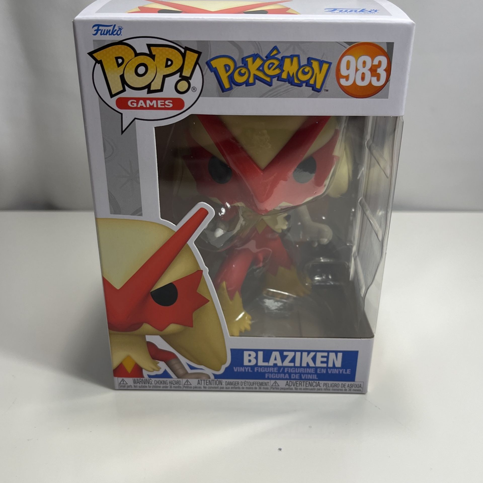 Funko pop Games Pokémon 983 Blaziken 