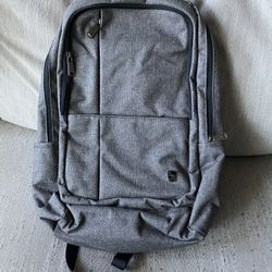 17” Gray Laptop Back Pack -  Brand New
