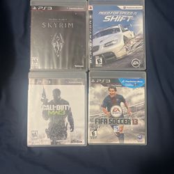 4 ps3 games willing to trade let me know