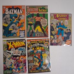 1960's-1970's Vintage Marvel & D.C. Comics lot