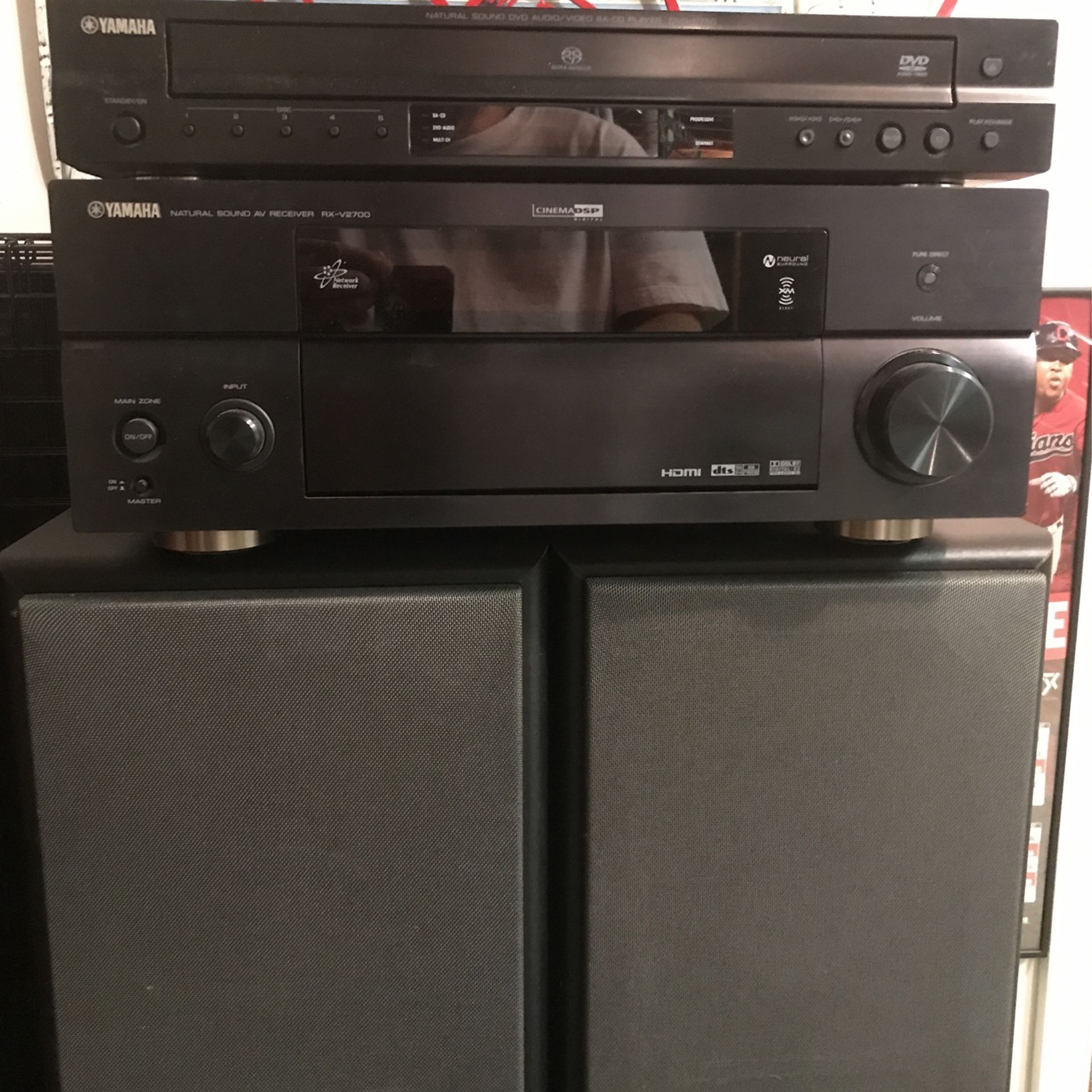 Yamaha Receiver, CD, DVD, Speaker for Sale in Parma Heights, OH OfferUp