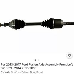 Ford Fusion Axle 