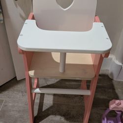 Doll High Chair 