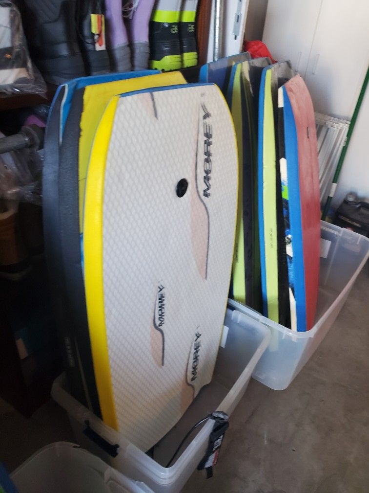 Boogie Body Boards, Morey, Body Glove, New and Used. Read Description