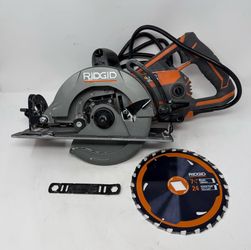 RIDGID THRUCOOL 15 Amp 7-1/4 in. Worm Drive Circular Saw