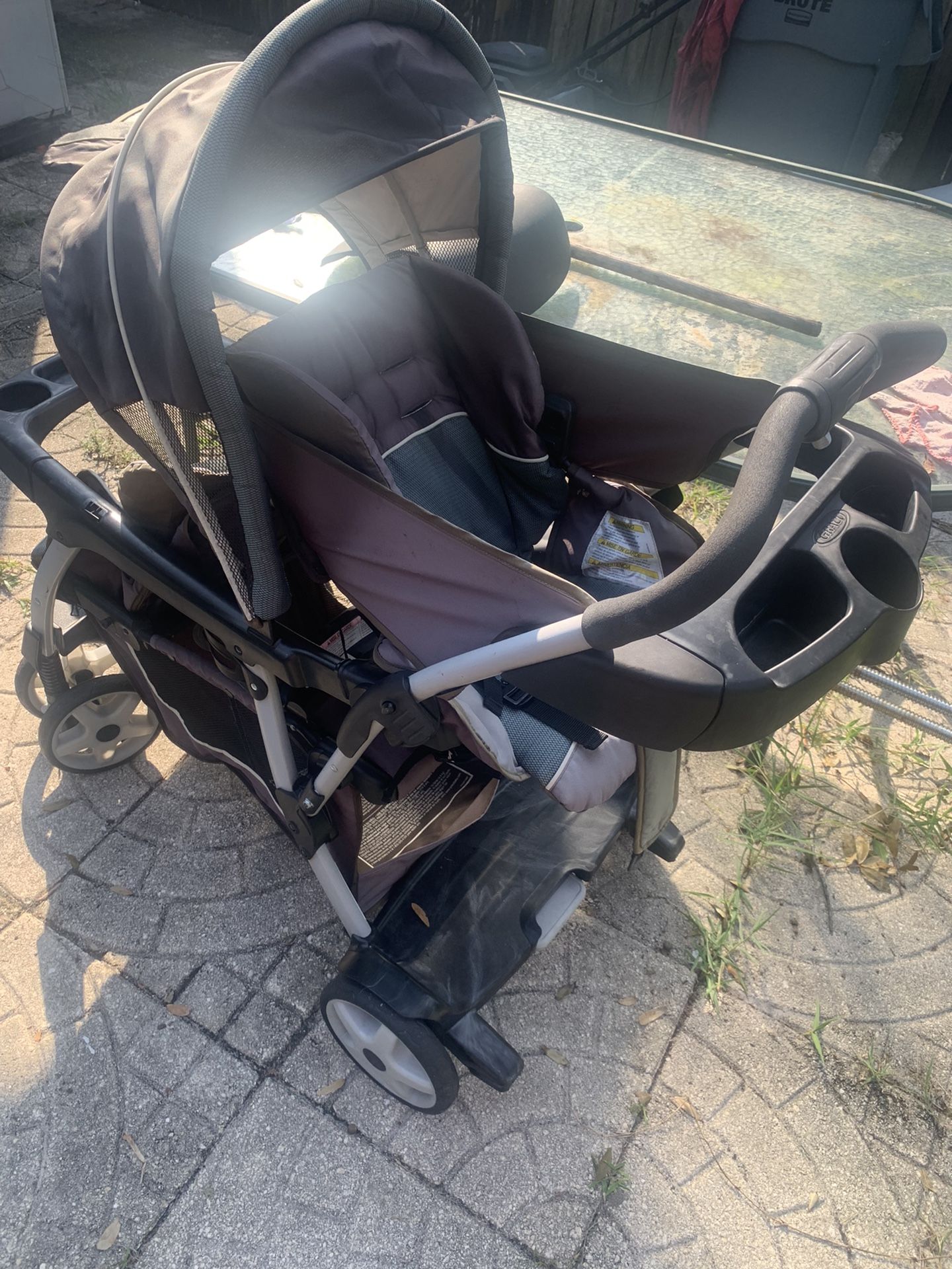 Graco Double Stroller Used