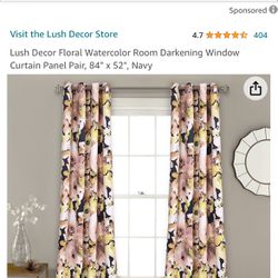 Floral Curtains
