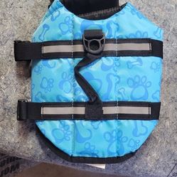 Blue Life Preserver For Small Dog