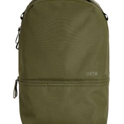 NEW Urth Arkose 20L Backpack – 15” Laptop Bag, Weatherproof + Recycled (Green)