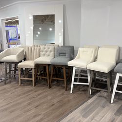 Blowout SALE Barstool Chairs Adjustable Chairs and Fixed Chairs