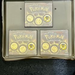 Original Pokemon Battle Coin Game