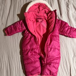 Brand New Baby Girl Snowsuit 3-6 Months 