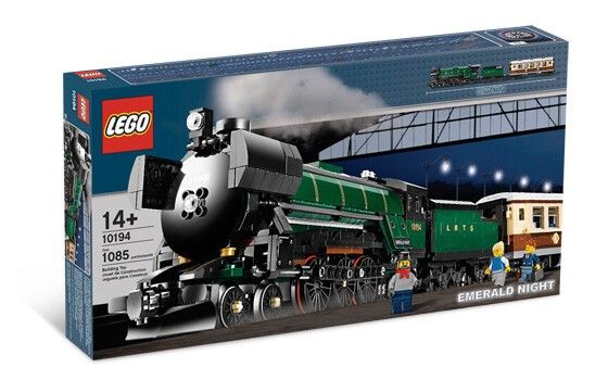 Lego 10194 Emerald Night Train, very rare!