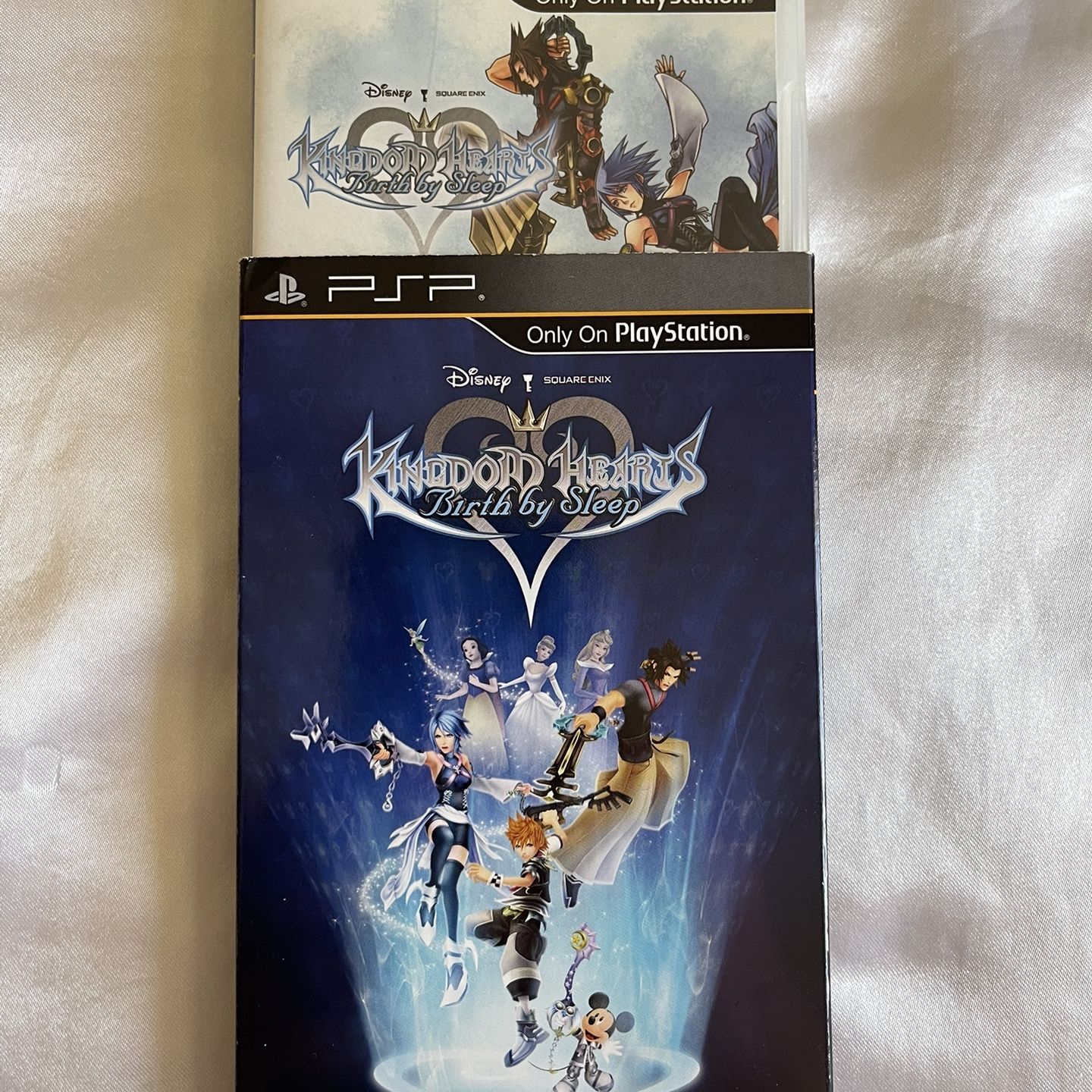 RARE! Kingdom Hearts Birth by Sleep w/ Ultra Rare Slipcover! for