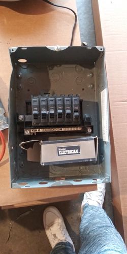 Electrical Box with breakers