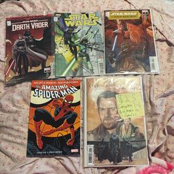 Marvel & Star Wars Comic Book Lot - 10 Books Total